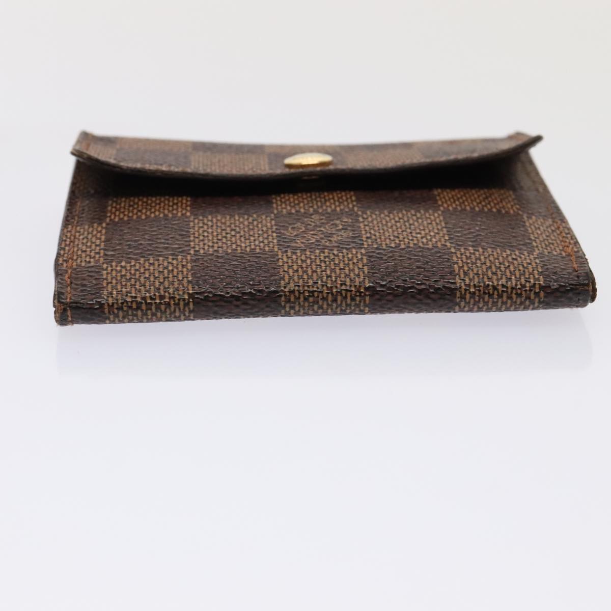 LOUIS VUITTON Damier Ebene Ludlow Coin Purse N62925 LV Auth bs17850