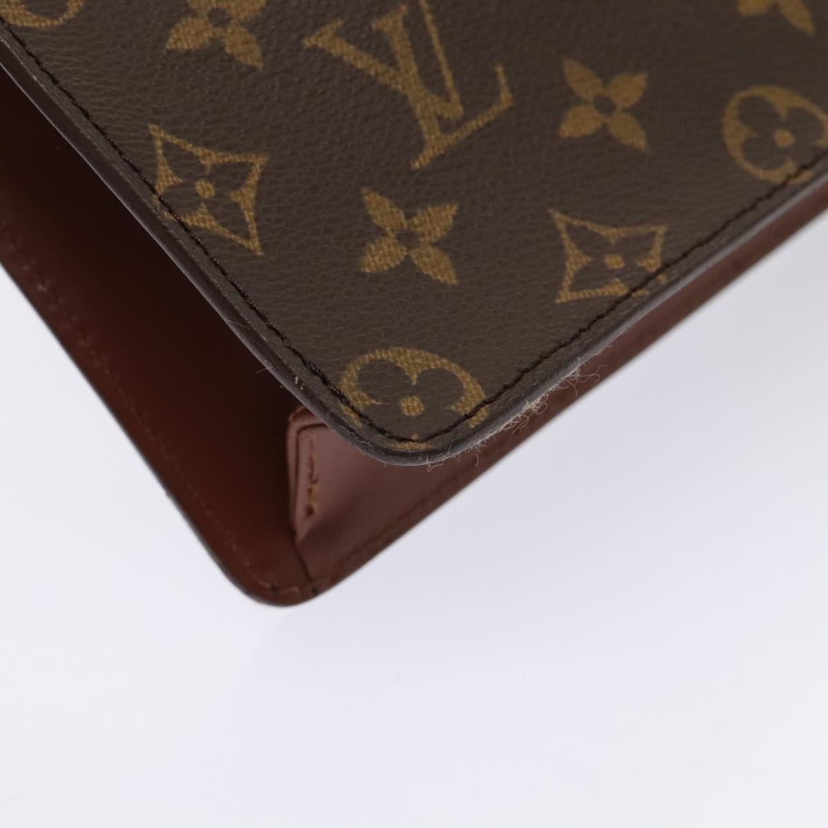 LOUIS VUITTON Monogram Pochette Homme Clutch Bag M51795 LV Auth bs17860