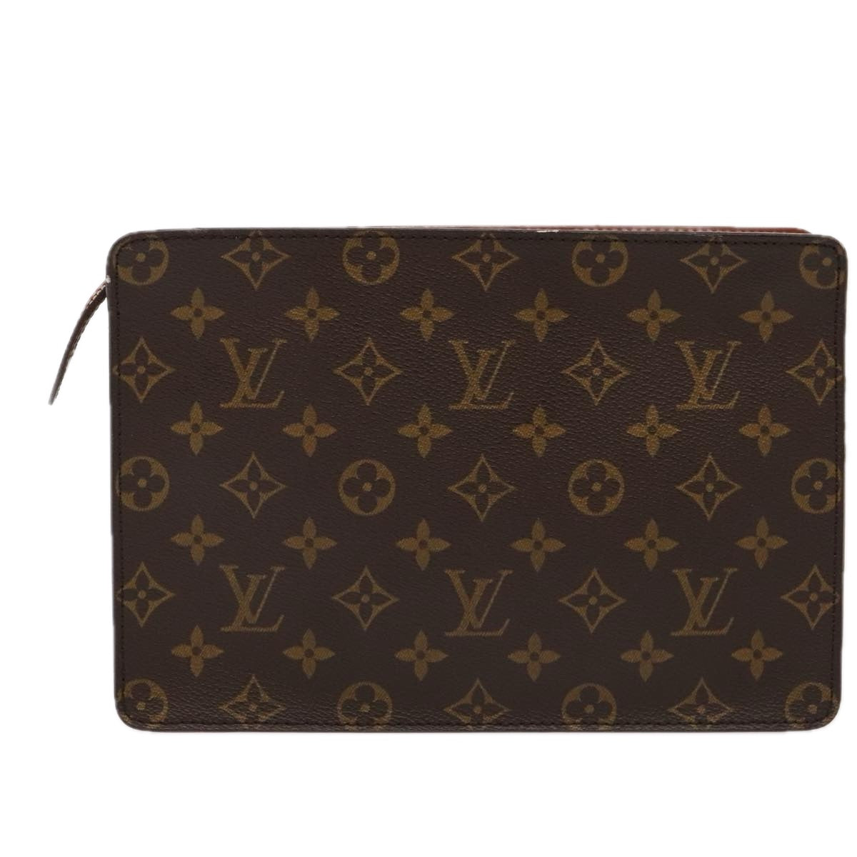 LOUIS VUITTON Monogram Pochette Homme Clutch Bag M51795 LV Auth bs17860 - 0