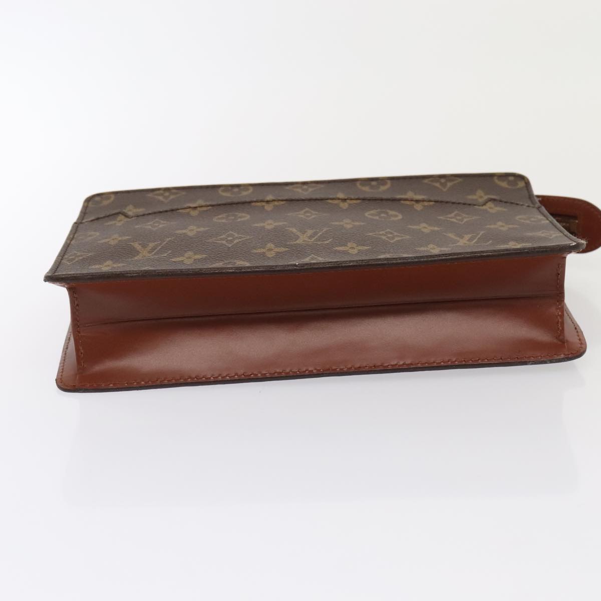 LOUIS VUITTON Monogram Pochette Homme Clutch Bag M51795 LV Auth bs17860