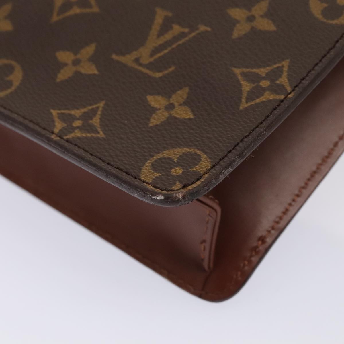 LOUIS VUITTON Monogram Pochette Homme Clutch Bag M51795 LV Auth bs17860