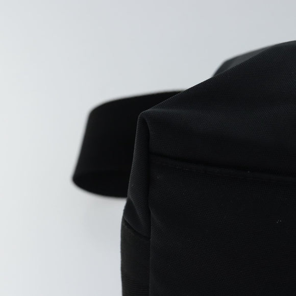 GUCCI Shoulder Bag Nylon Black Silver 122374 Auth bs17862