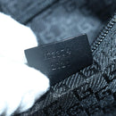 GUCCI Shoulder Bag Nylon Black Silver 122374 Auth bs17862-12