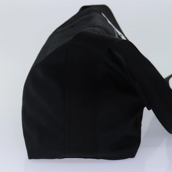 GUCCI Shoulder Bag Nylon Black Silver 122374 Auth bs17862