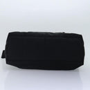 GUCCI Shoulder Bag Nylon Black Silver 122374 Auth bs17862-5