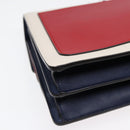 GUCCI Chain Dionysus Panther Shoulder Bag Leather Multicolor 403348 Auth bs17863V-17