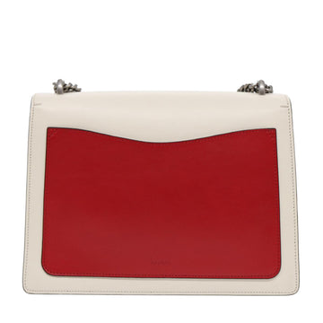 GUCCI Chain Dionysus Panther Shoulder Bag Leather Multicolor 403348 Auth bs17863V - 0