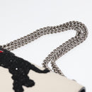 GUCCI Chain Dionysus Panther Shoulder Bag Leather Multicolor 403348 Auth bs17863V-14