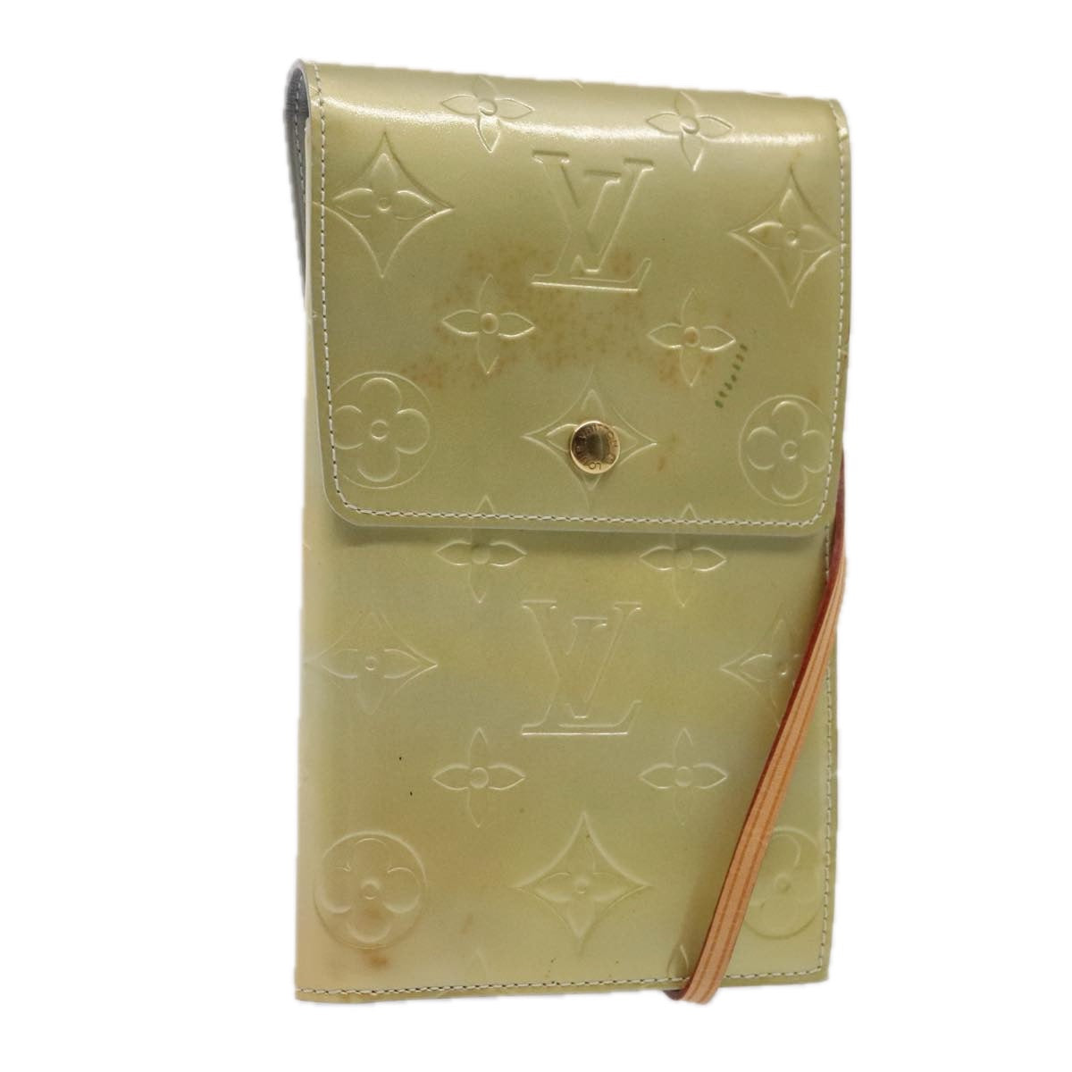 LOUIS VUITTON Monogram Vernis Walker Gris M91031 LV Auth bs17864