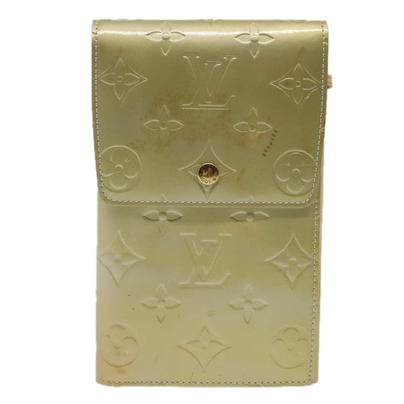 LOUIS VUITTON Monogram Vernis Walker Gris M91031 LV Auth bs17864
