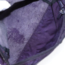 PRADA Pouch Nylon Purple Silver Auth bs17869-11