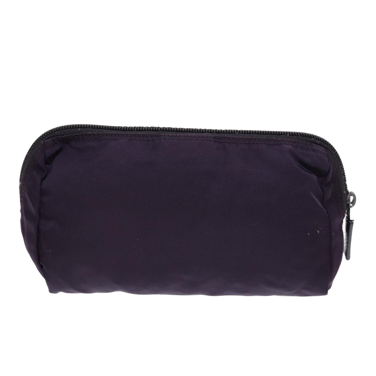 PRADA Pouch Nylon Purple Silver Auth bs17869 - 0