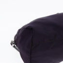 PRADA Pouch Nylon Purple Silver Auth bs17869-14
