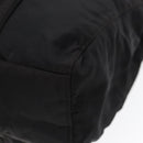 PRADA Tote Bag Nylon Silver Black Auth bs17886-9