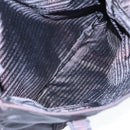 PRADA Tote Bag Nylon Silver Black Auth bs17886-24