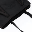 PRADA Tote Bag Nylon Silver Black Auth bs17886-6