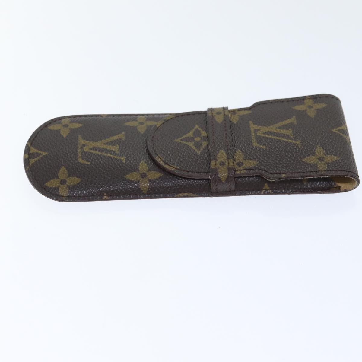 LOUIS VUITTON Monogram Etui Stilo Pen Case M62990 LV Auth bs17929