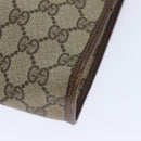 GUCCI GG Supreme Clutch Bag PVC Beige 014 115 6863 Auth bs17950-15