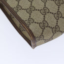 GUCCI GG Supreme Clutch Bag PVC Beige 014 115 6863 Auth bs17950-16