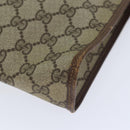 GUCCI GG Supreme Clutch Bag PVC Beige 014 115 6863 Auth bs17950-7