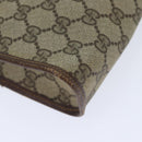 GUCCI GG Supreme Clutch Bag PVC Beige 014 115 6863 Auth bs17950-14