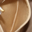 CHANEL Shoulder Bag Calf Skin Beige Gold CC Auth bs17980-26