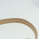 CHANEL Shoulder Bag Calf Skin Beige Gold CC Auth bs17980-8