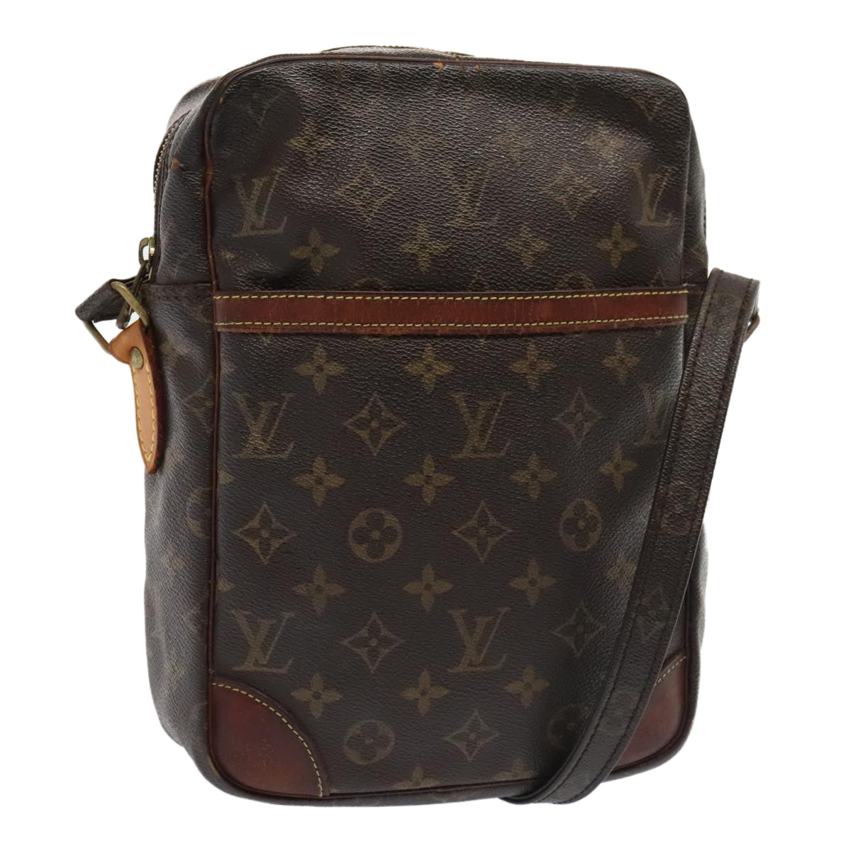 LOUIS VUITTON Monogram Danube MM Shoulder Bag M45264 LV Auth bs18009