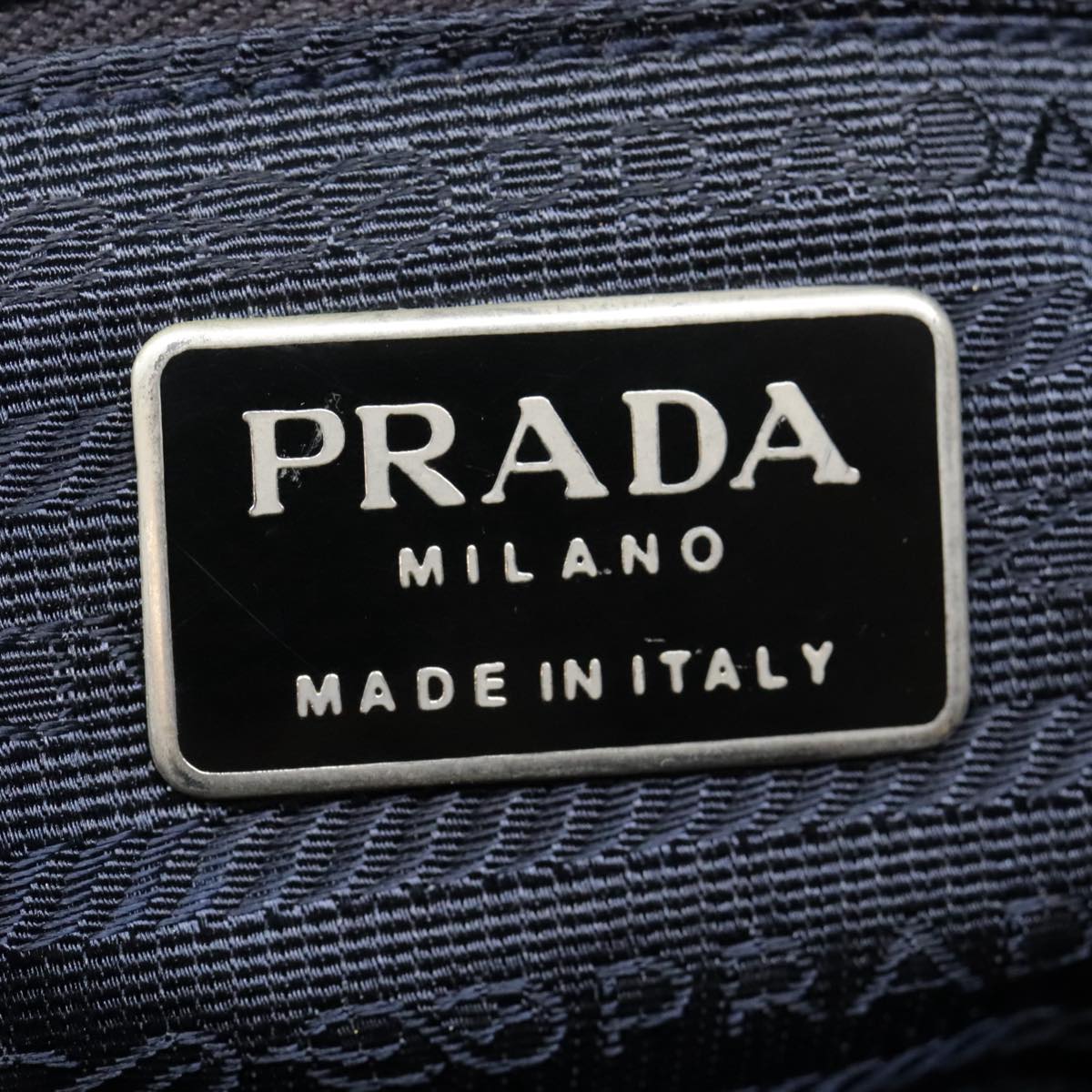 PRADA Shoulder Bag Nylon Navy Auth bs18018