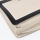 BALENCIAGA Shoulder Bag Canvas Silver White 339937 Auth bs18024-15