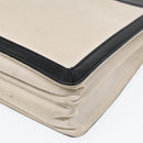 BALENCIAGA Shoulder Bag Canvas Silver White 339937 Auth bs18024-16