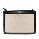 BALENCIAGA Shoulder Bag Canvas Silver White 339937 Auth bs18024-2