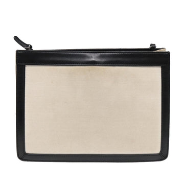 BALENCIAGA Shoulder Bag Canvas Silver White 339937 Auth bs18024 - 0