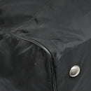 PRADA Boston Bag Nylon Black Silver Auth bs18030-15