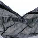 PRADA Boston Bag Nylon Black Silver Auth bs18030-21