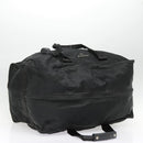 PRADA Boston Bag Nylon Black Silver Auth bs18030-6