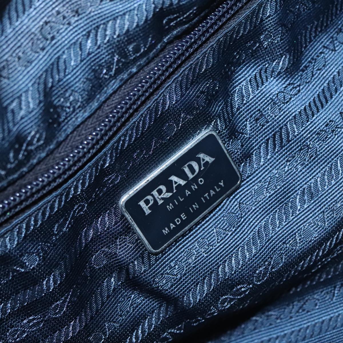 PRADA Tote Bag Nylon Navy Auth bs18032