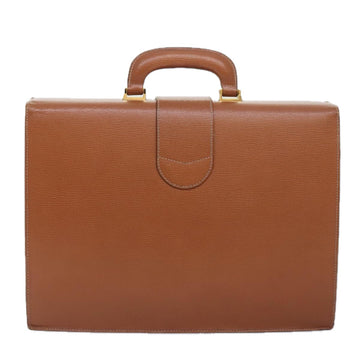 LOEWE Hand Bag Leather Brown Auth bs18040 - 0