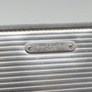 SAINT LAURENT Clutch Bag Enamel Silver Auth bs18043-17