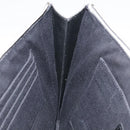 SAINT LAURENT Clutch Bag Enamel Silver Auth bs18043-18