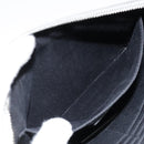 SAINT LAURENT Clutch Bag Enamel Silver Auth bs18043-20