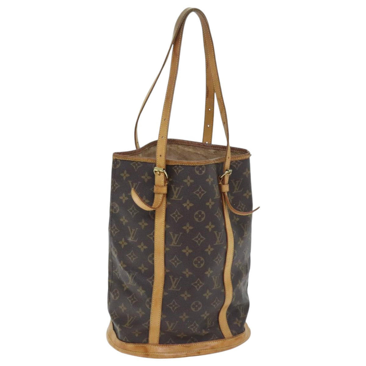 LOUIS VUITTON Monogram Bucket GM Shoulder Bag M42236 LV Auth bs18048