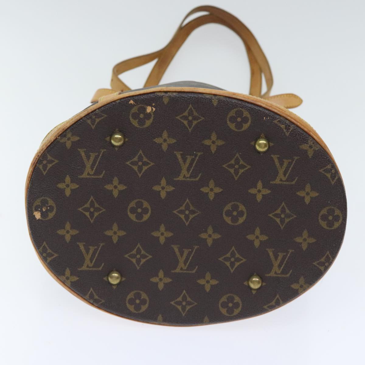 LOUIS VUITTON Monogram Bucket GM Shoulder Bag M42236 LV Auth bs18048