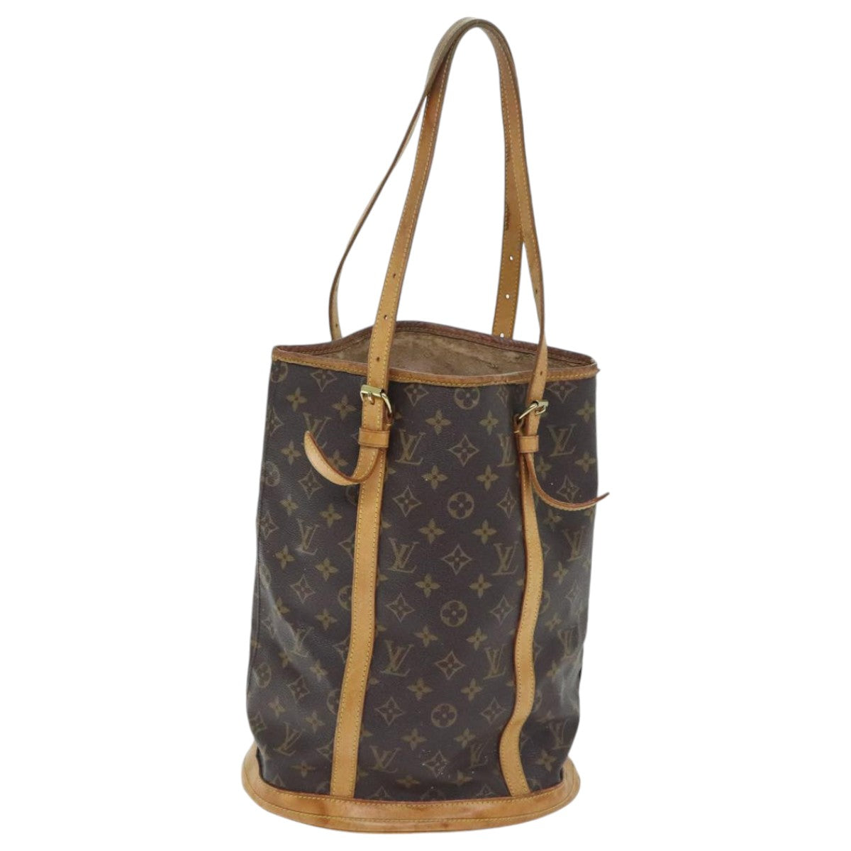 LOUIS VUITTON Monogram Bucket GM Shoulder Bag M42236 LV Auth bs18048