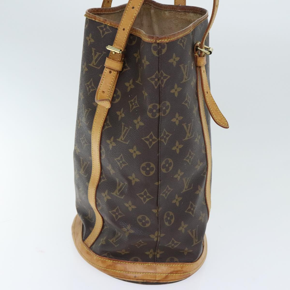 LOUIS VUITTON Monogram Bucket GM Shoulder Bag M42236 LV Auth bs18048