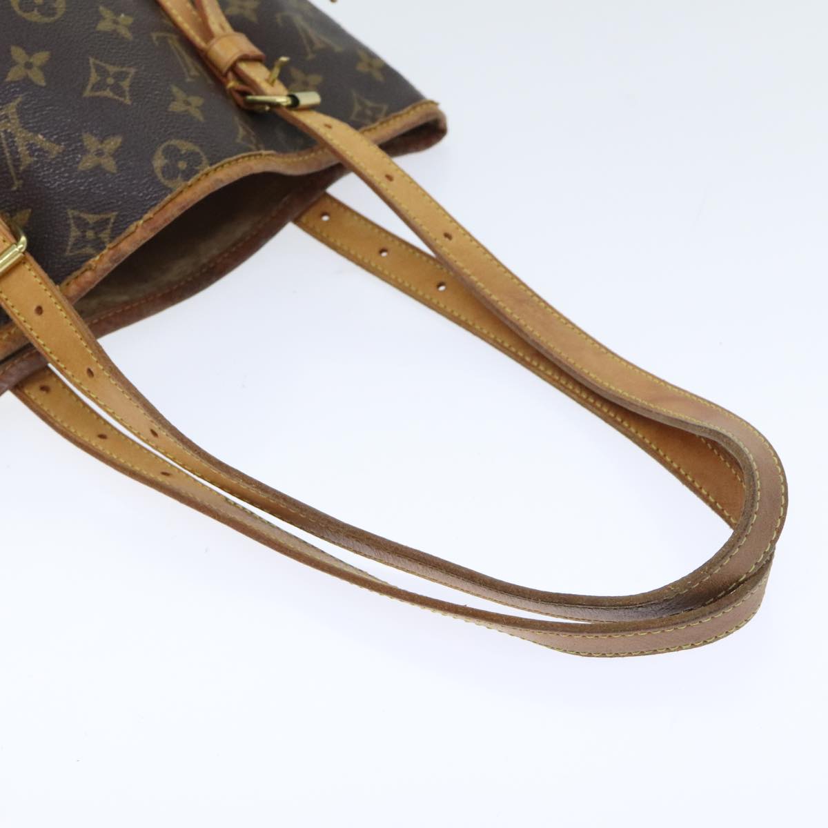 LOUIS VUITTON Monogram Bucket GM Shoulder Bag M42236 LV Auth bs18048