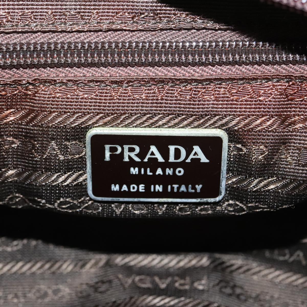 PRADA Tote Bag Nylon Green Auth bs18088