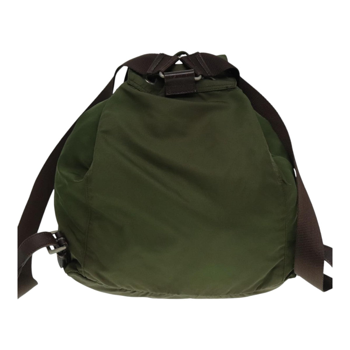 PRADA Backpack Nylon Green Auth bs18089 - 0