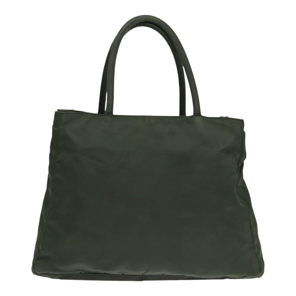 PRADA Hand Bag Nylon Green Auth bs18090 - 0