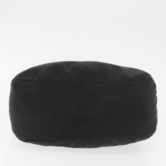 PRADA Shoulder Bag Nylon Black Auth bs18091